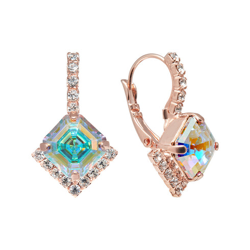 Earrings "Imperial III (Aurora Borealis)" with Swarovski™ crystals